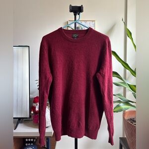 Men’s Maroon J Crew Sweater